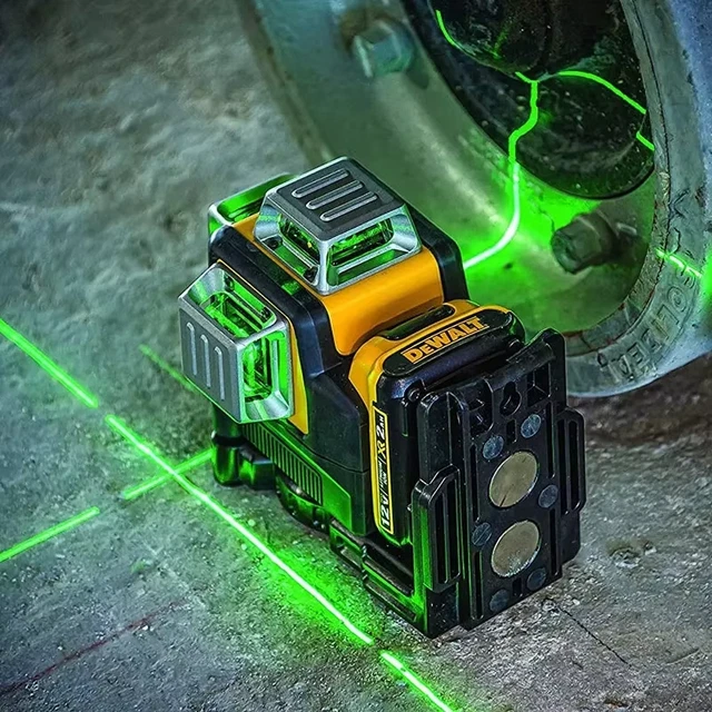 DEWALT Niveau laser à croix verte laser 20V MAX Lithium-Ion avec