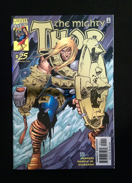 Thor #25D (2Nd Series) Marvel Comics 2000 Vf/Nm  Variant Cover