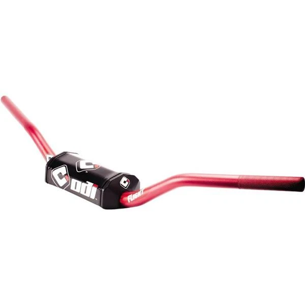 Red ODI Podium Flight Honda/Kawasaki 1 1/8" Handlebars