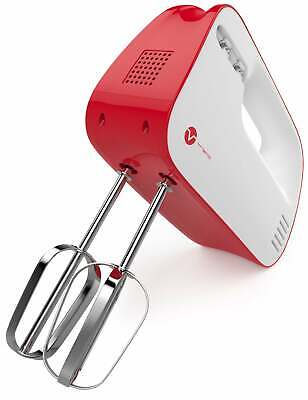 Vremi 3-Speed Compact Hand Mixer with Clever Built-In Beater Storage