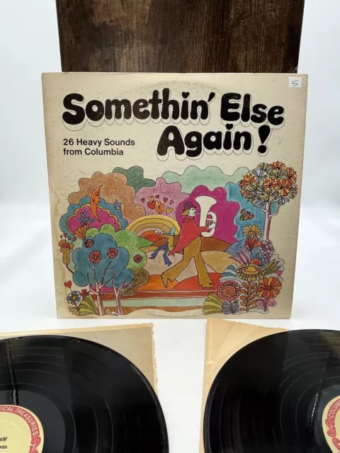 Something Else Again 26 Heavy Sounds Columbia Vinyl! Vintage! VG++ 2 LPs!