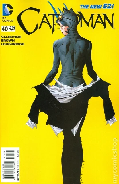 Catwoman #40A Lee FN 2015 Stock Image