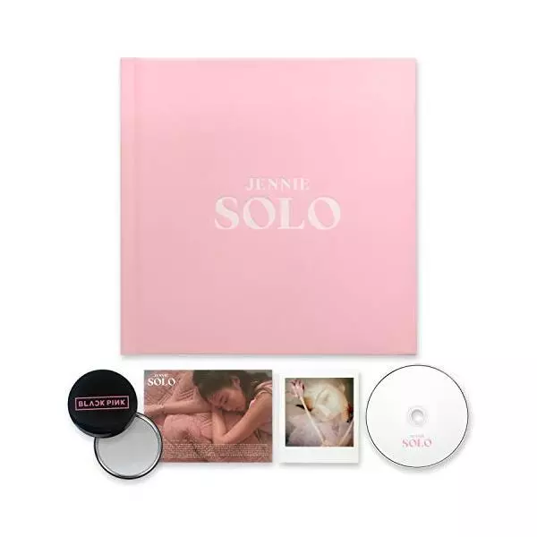 CD - SOLO - BLACKPINK JENNIE Album CD + Photobook + Lyrics Postcard + Photocard