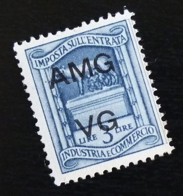 Italy Trieste Revenue Stamp 3 Lire US 3