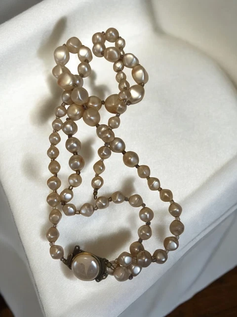 Collier Vintage Fantaisie Ancien - Bijou Rétro D'occasion Pour Collectionneurs