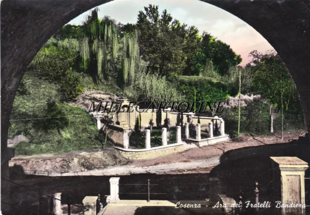 COSENZA: Ara dei Fratelli Bandiera    1954