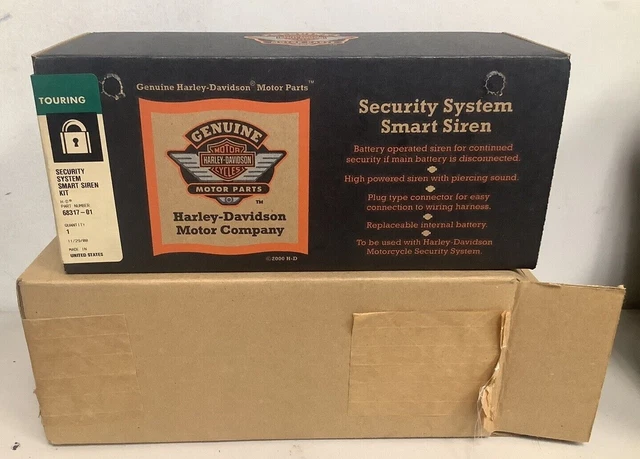 NOS Harley-Davidson security system smart siren kit 68317-01 SHIPS FREE