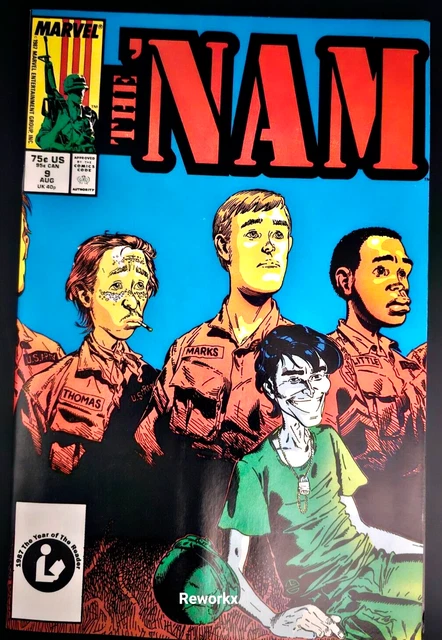 THE 'NAM Marvel Comics No. 9 "Pride Goeth" 1988 Doug Murray RAW