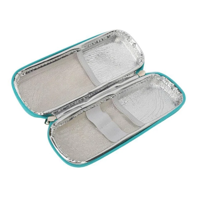 Borsa refrigeratore da viaggio diabetico isolata per penna medica - raffreddamento portatile