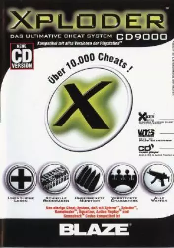 Xploder CD9000 Version 2 - PS1