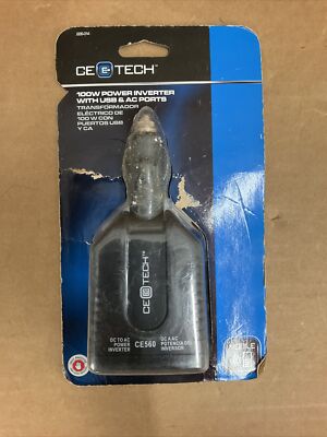 Inverter Cen-Tech 100 Watt Continuous 200 Watt Peak Power Inverter