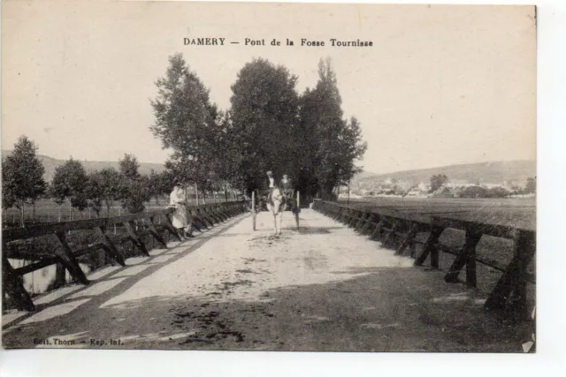 DAMERY - Marne - CPA 51 - Pont de la Fosse tournisse