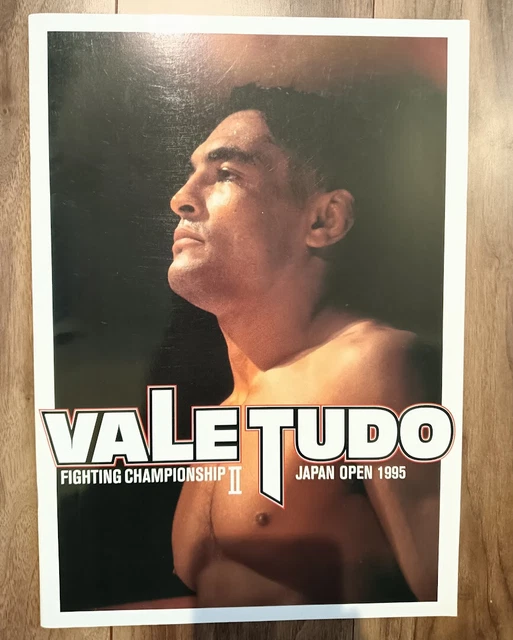 Vale Tudo Japan Open '95 Japanese Magazine Rickson Gracie MMA Jiu-Jitsu UFC