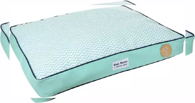 Now House for Pets by Jonathan Adler Washable Dog Beds - Large, Teal