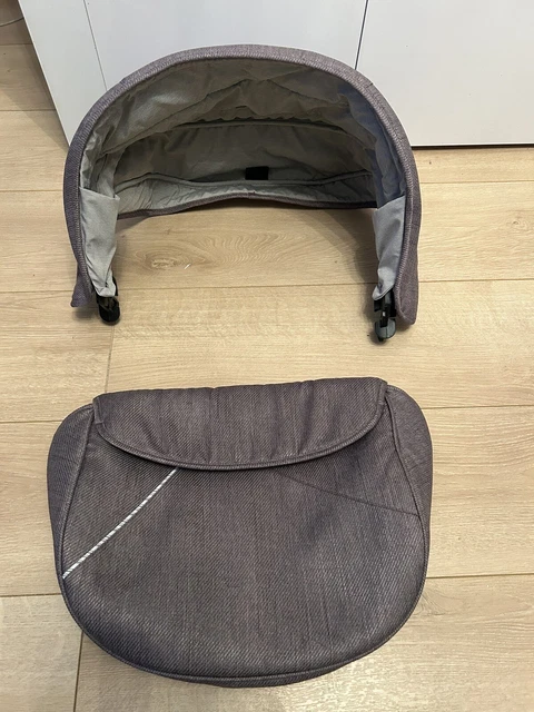 SILVER CROSS SIMPLICITY Car Seat Hood Apron Black 27.00