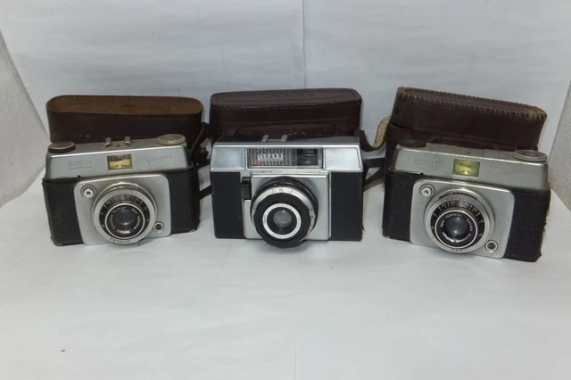 Lote De 3 Trabajos Ilford Sportsman, Más Estuches.