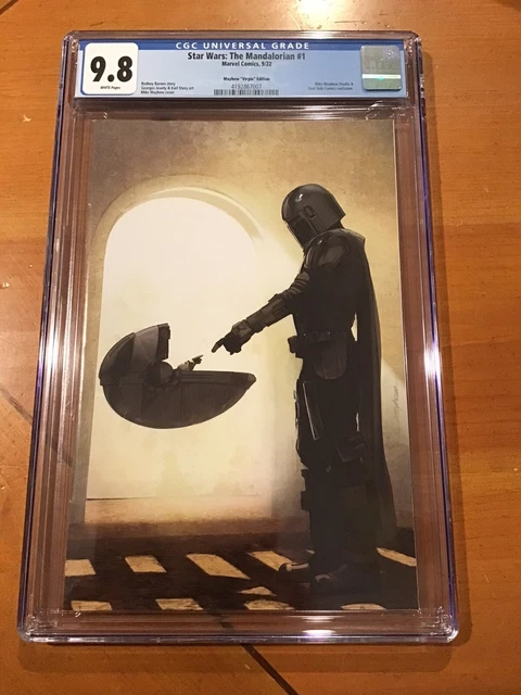 (CGC 9.8) Star Wars: The Mandalorian #1  9/22  [Mayhew Virgin Cover]