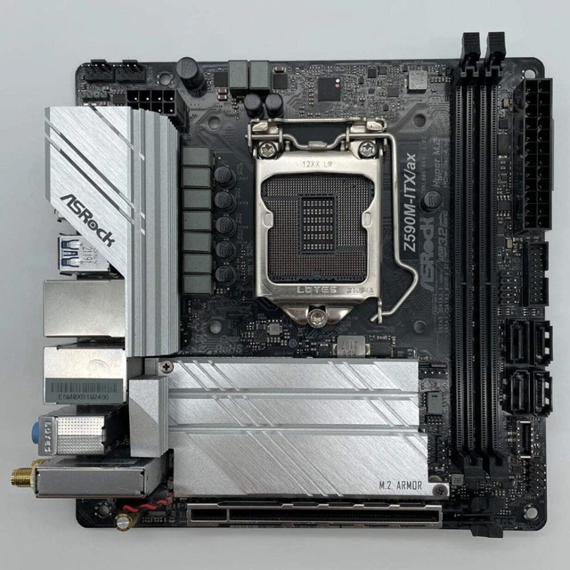 PLACA MADRE PARA juegos AsRock Z590M-ITX/ax LGA 1200 Mini-ITX EUR