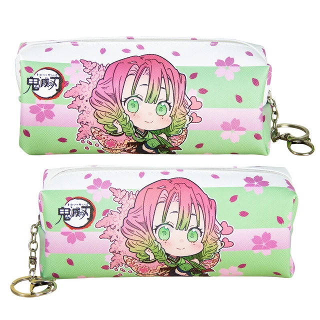 DEMON SLAYER KANROJI Mitsuri Anime Pencil Case Unisex Stationery Box