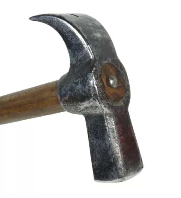 Hammer Reputable Mark Jaguar Portugal Carbon Steel Old Tool Claw Nails 496 Grams