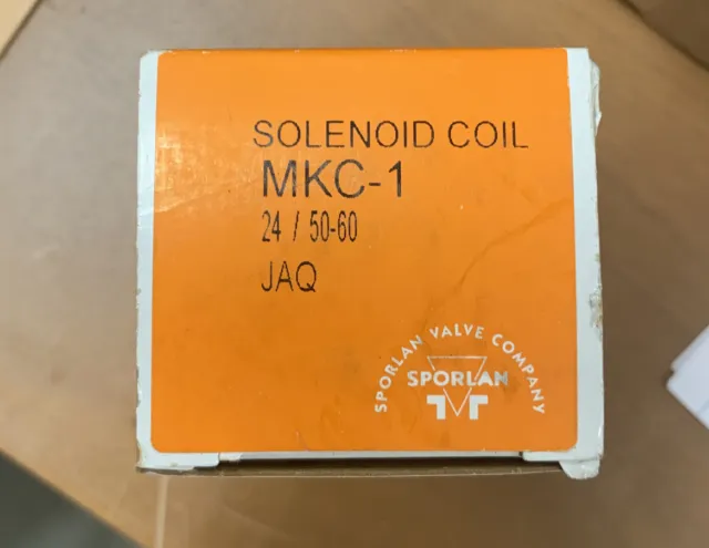 Sporlan ‎MKC-1 Solenoid Coil, Brand New in Open Box