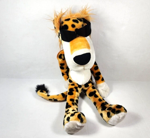 VINTAGE CHESTER CHEETAH Plush Cheetos Mascot No Shoes 20" Promo