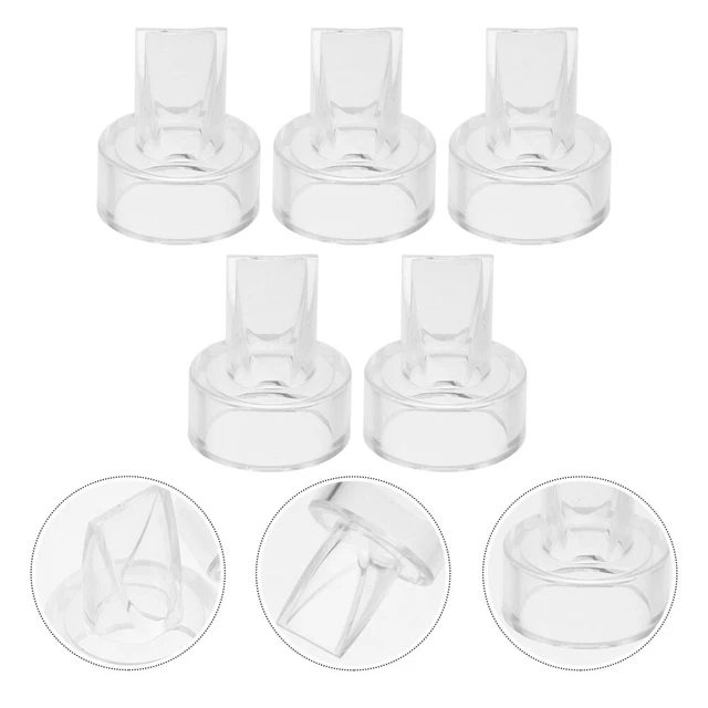 5 piezas masajeadores eléctricos válvula de pico de pato accesorios ventosa para bebé