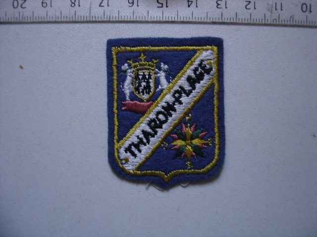 Écusson Brodé Paris – Patch Ville – Insigne Tissu – Vintage