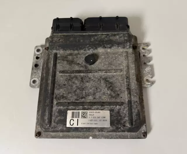 2007 07 Suzuki Grand Vitara 2.7L A/T Engine Computer Module ECU ECM 33920-66J80