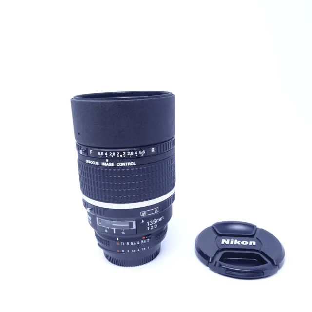 [Near Mint] Nikon AF DC Nikkor 135mm F/2 D Portrait Prime Lens - 6349