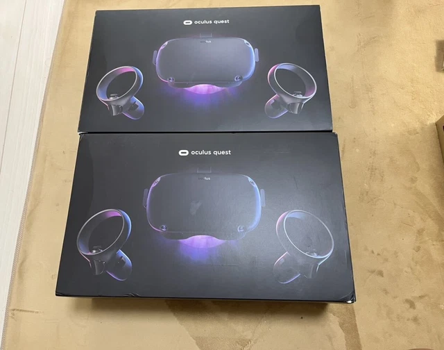Meta Oculus Quest 64GB VR Headset All-In-One Game Headset Black From Japan[Used]