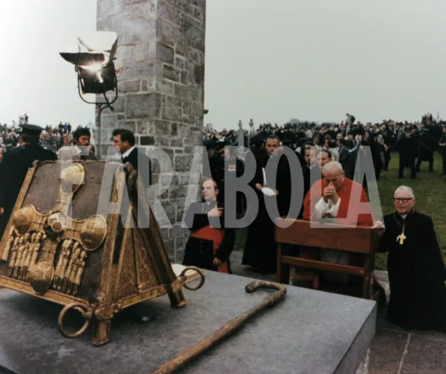 Vintage Press Photo Ireland, Pope John Paul II IN Business, 1979, print 20x25 CM