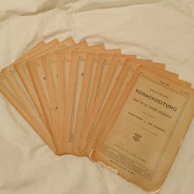 Deutsche Schachzeitung 1907