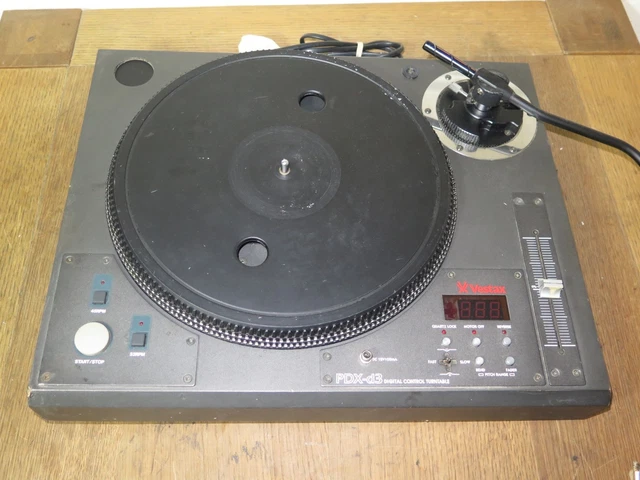 VESTAX PDX-D3 DIRECT-DRIVE DJ turntable / WORKS-DAMAGED £109.00