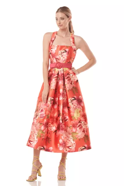 Kay Unger Morgana Tea Length Dress