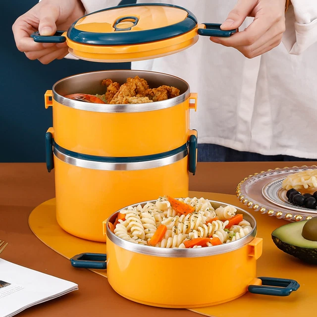 BENTO BOX SPILLPROOF Store Food Stainless Steel Student Lunch Box