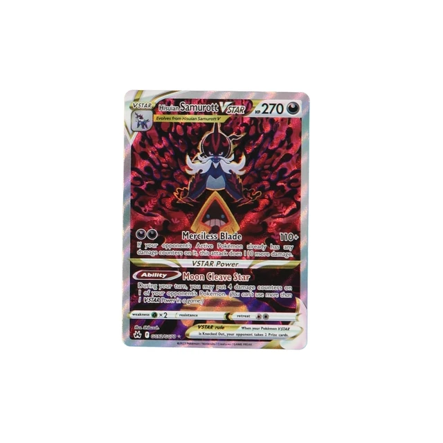 Pokemon TCG Crown Zenith GG52/GG70 Hisuian Samurott Karte