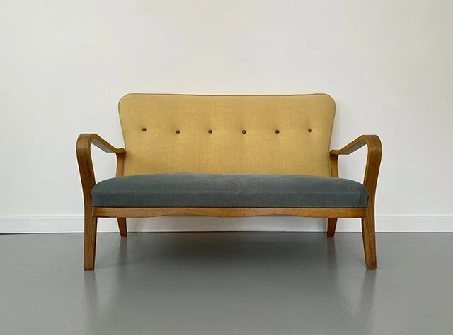 1950s COMPACT SOFA ERIC LYONS GA JENKINS heals vintage 50s 60s