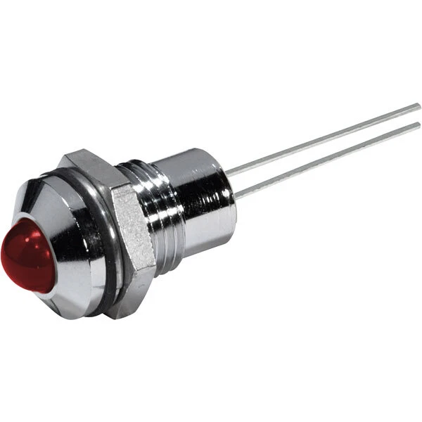 CML 19060003 Clignotant Indicateur LED Lampe Rouge 12V Dc 8mm