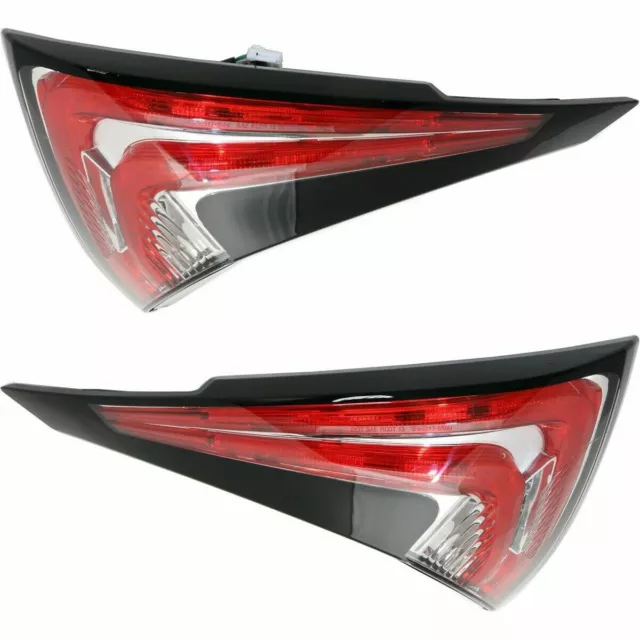 New Set of 2 Fits NISSAN MURANO 2015-2019 Left and Right Side Tail Lamp Assembly