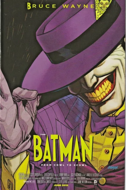 Batman #40 The Mask Movie Homage Variant The Joker Dc 2015 Nice!!! Batman #40 The Mask Movie Homage Variant The Joker Dc 2015 Nice!!!