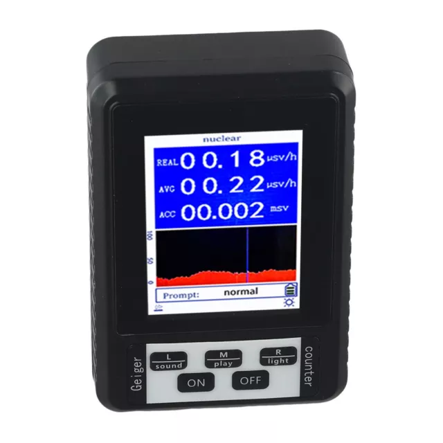 Sensitive and Accurate Geiger Counter Radioactive Tester for Daily Use