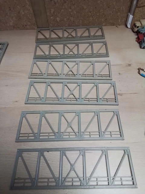 Lot De 3 éléments De Pont/passage Supérieur Jouef HO - Réf. 2670/2673, Occasion