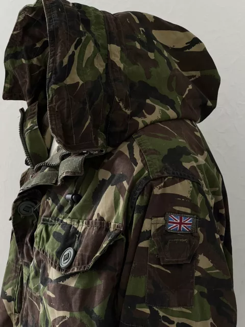 British Military Woodland DPM Camouflage Windproof Combat Smock Jacket, 170/112