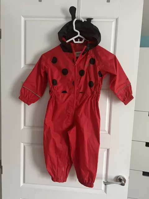 🎀 Baby Girl 18-24 Months Puddle Suit Regatta All In One