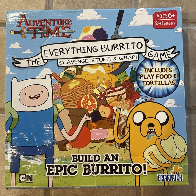 ADVENTURE TIME EVERYTHING Burrito Game Cartoon Network COMPLETE Fun ...