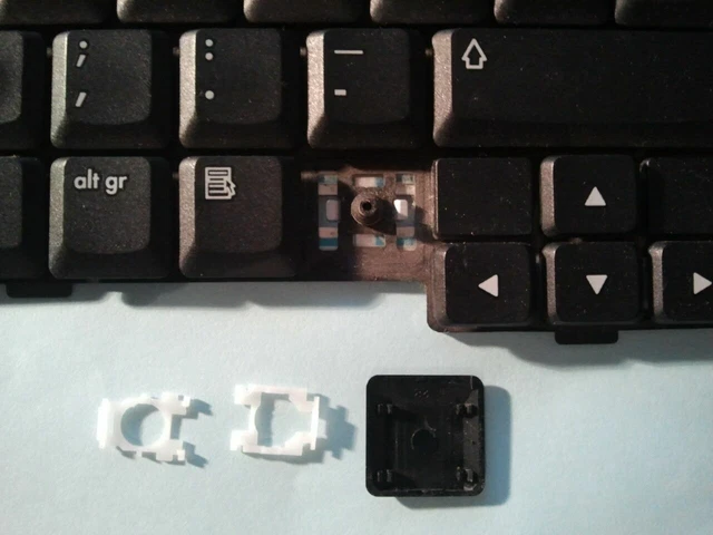 Touche De Clavier HP EliteBook 2540/2540p - Pièce De Remplacement D'occasion (une Seule Touche)