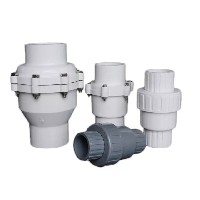 PVC Check Valves Solvent Weld 25/32/40/50/63/75/90/110/160mm Non-Return Valve