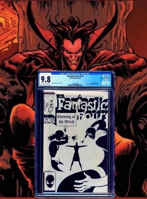 FANTASTIC FOUR 276 CGC 9.8 NM/MT 3 1985 MEPHISTO 💎$25 OFF w any SILVER SURFER 1