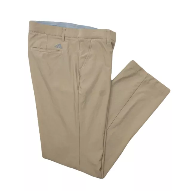 ADIDAS GOLF PANTS Mens 34x32 Brown Ultimate 365 Performance Stretch ...